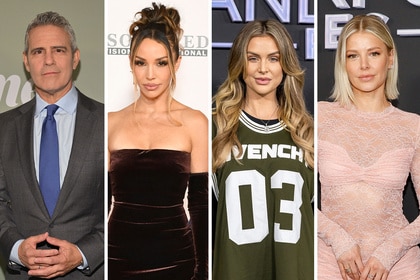 Split of Andy Cohen, Scheana Shay, Lala Kent, and Ariana Madix