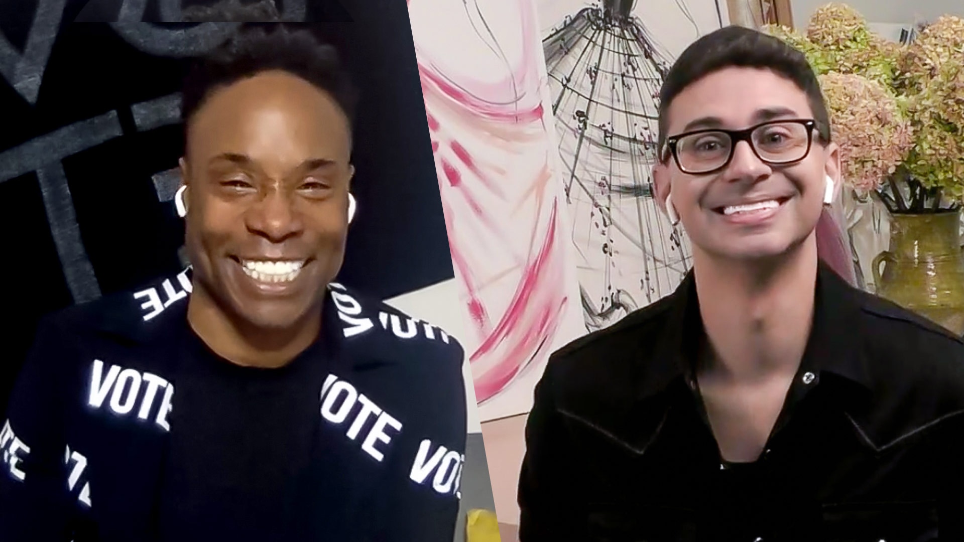 No, Billy Porter and Christian Siriano Won't 'Shut Up' About Voting