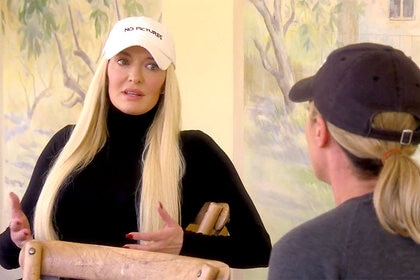 Erika Jayne not cold; gossip in Provence