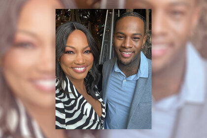 image of Garcelle Beauvais and son Oliver Saunders