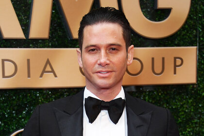 Josh Flagg at a red carpet event.