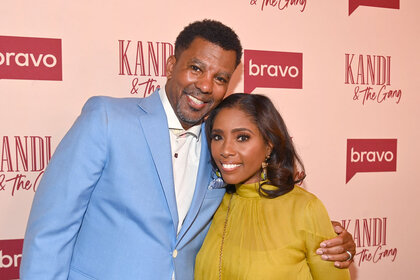 Cecil Whitmore and Simone Whitmore at the Kandi & The Gang Series Premiere Celebration.