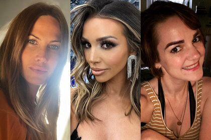 A split of Scheana Shay, Vail Bloom, and Laura-Leigh.