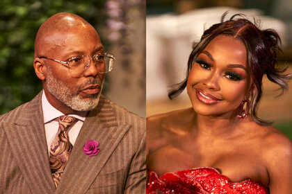 Split of Dr. Gregory Lunceford and Phaedra Parks at the Married to Medicine Season 10 reunion