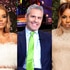 Split of Robyn Dixon, Andy Cohen, and Candiace Dillard