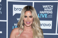 Kim Zolciak photographed at Watch What Happens Live