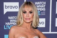 Taylor Armstrong at Watch What Happens Live studios.