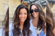 Malia White and Katie Flood smiling while enjoying their time in Monaco.