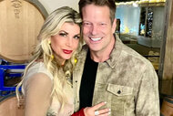 Alexis Bellino and John Janssen pose together