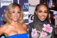 Split of Ashley Darby at Watch What Happens Live and Candiace Dillard at a GRAMMYs gift lounge