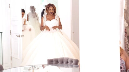 Candiace Dillard Looks Stunning in Her Wedding Dress