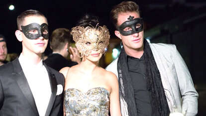 A Behind the Scenes Look at Scheana's Lavish Masquerade Party