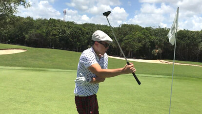Tom Sandoval Looks Good in His Golfing Gear, But Does He Know How to Play?