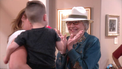Emily Simpson's Mom Sees Her Grandkids for the First Time in a While