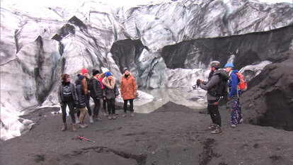 The OC 'Wives Hike Glaciers in Iceland