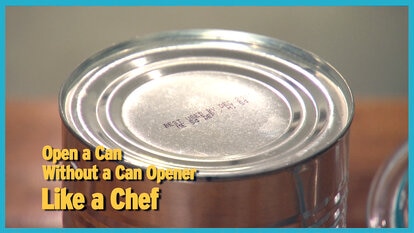 Open a Can without a Can Opener