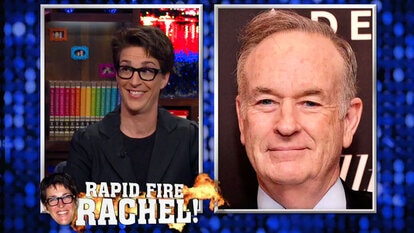 Rapid Fire Rachel Maddow!