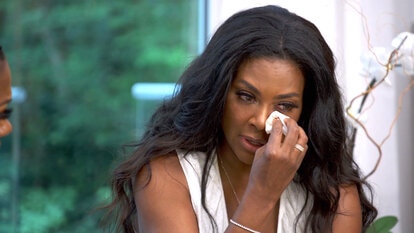 Kenya Moore Breaks Down About Being "Yelled at" by Marc Daly