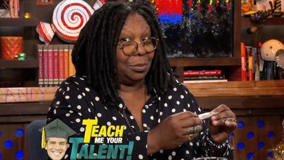 Whoopi Rolls One Up!