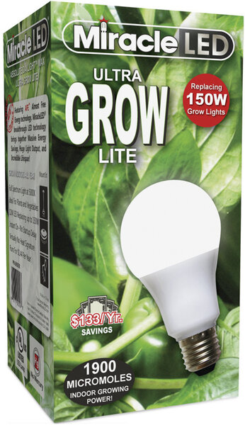 Miracle LED® Ultra Grow Light Bulb