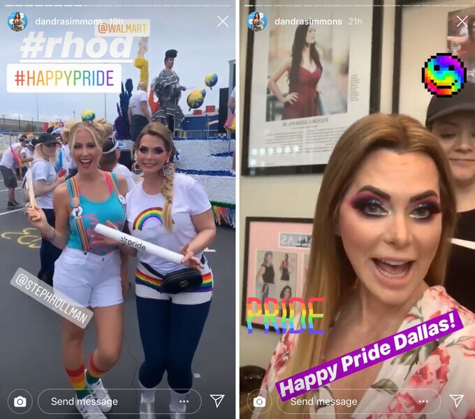 D'Andra Simmons Celebrates Pride