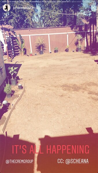 Kristen Doute's Backyard