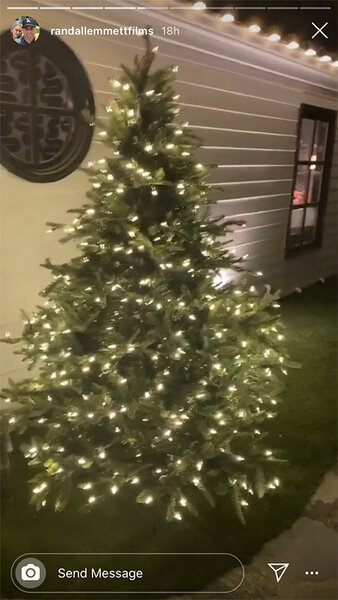 Lala Kent Randall Emmett Christmas Tree 1