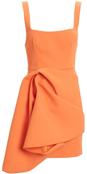 Stassi Schroeder Orange Dress 1