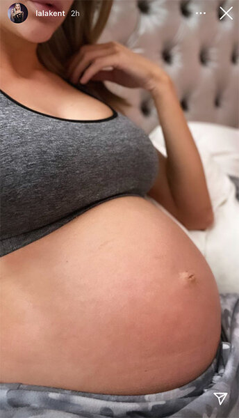 Lala Kent Pregnant Belly