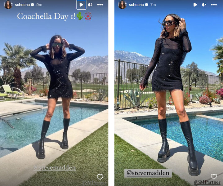 Scheana Shay Coachella Weekend 1 Fashion