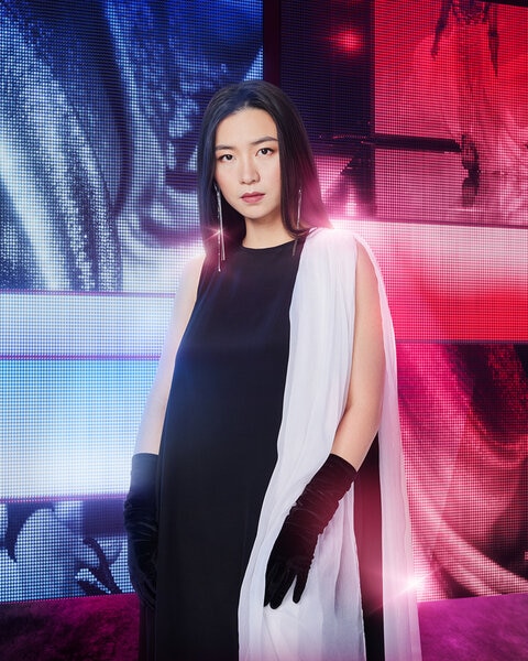 Anna Zhou's Project Runway Season 20 cast portrait