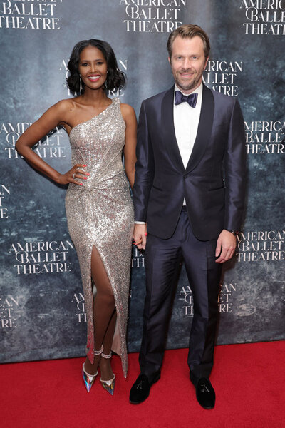 Ubah Hassan of RHONY with her boyfriend, Oliver Dachsel, at the American Ballet Theatre Fall Gala