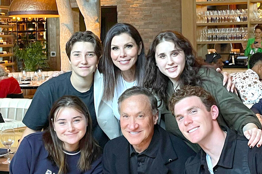 Heather Dubrow with her four kids and husband, Terry Dubrow.