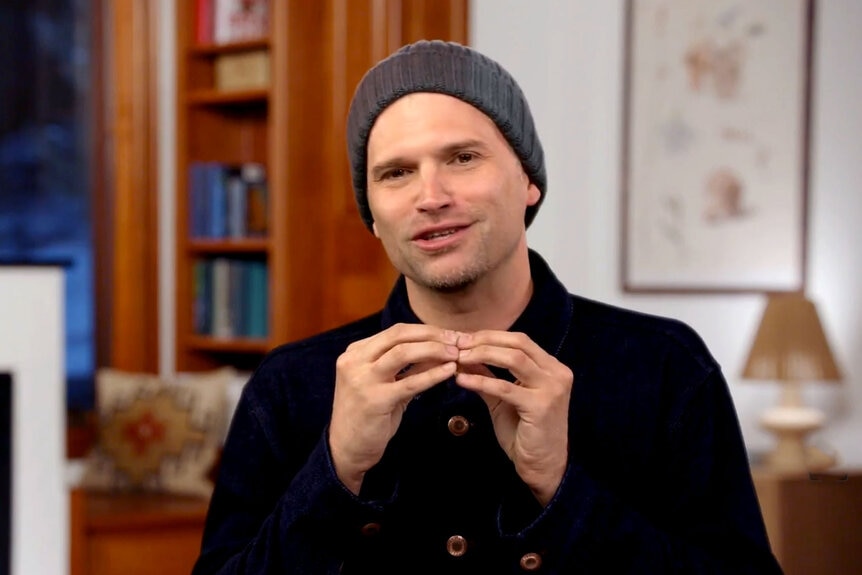 Tom Schwartz during an interview clip on Winter House Season 3.