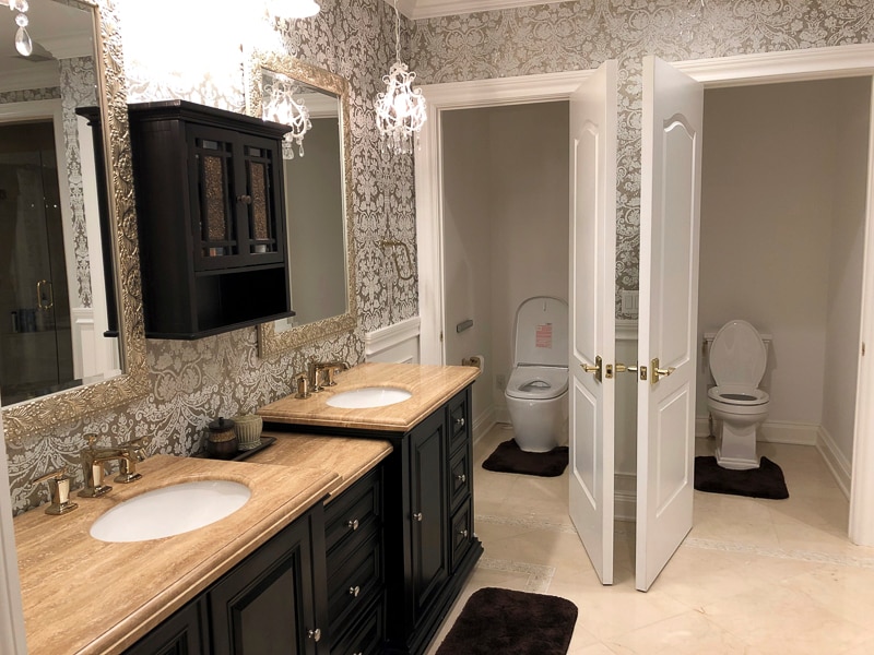 Master Bathrooms #1 and #2