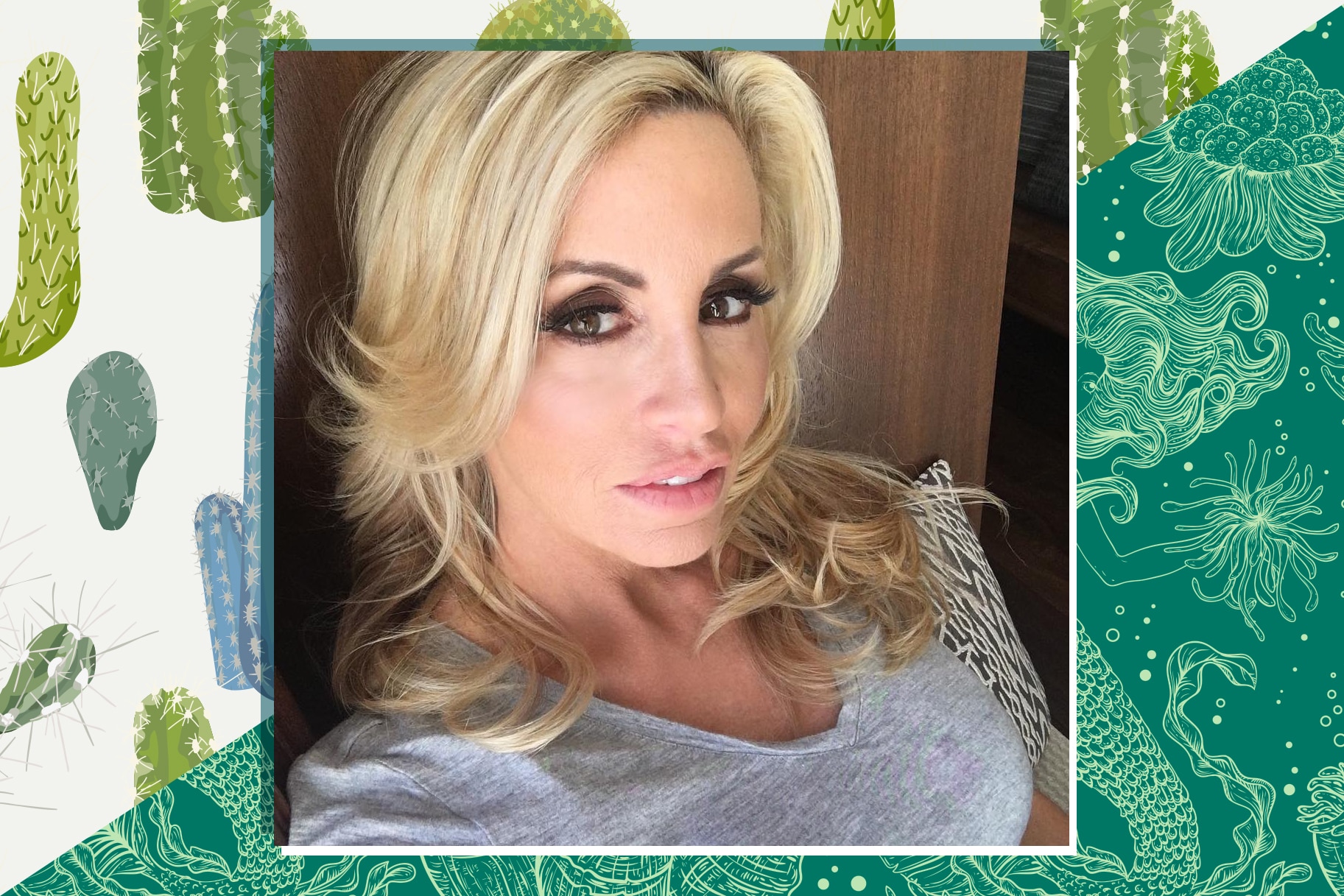 Camille Grammer Glamping