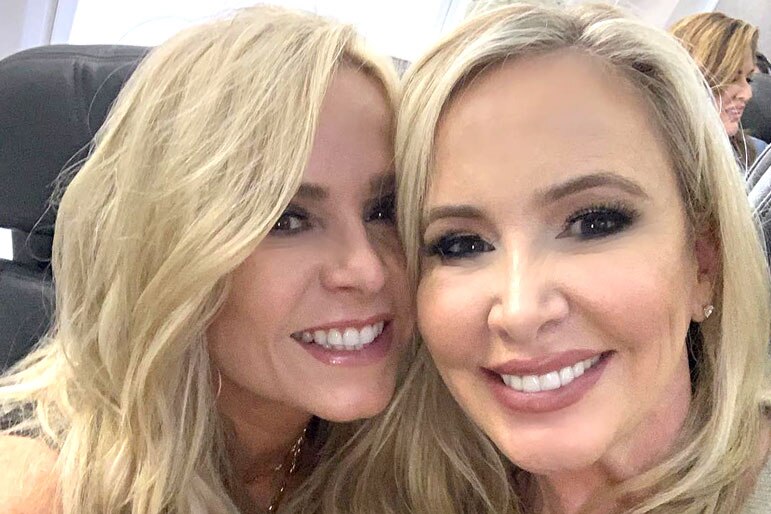 Tamra Judge and Shannon Beador on Vacation
