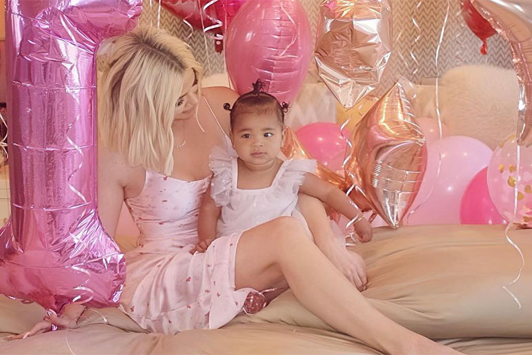 Khloe Kardashian Baby Daughter True Birthday Party Pictures