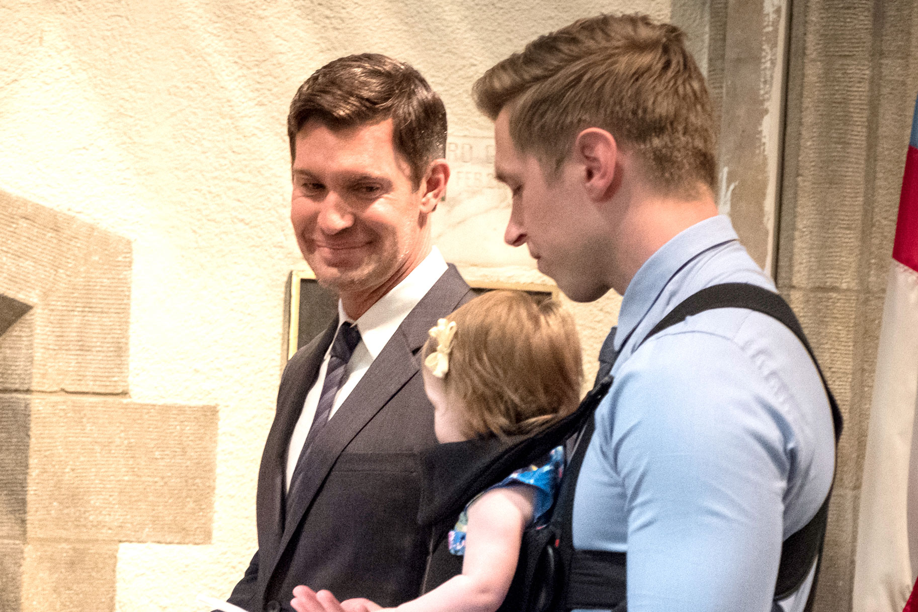 Jeff Lewis and Gage Edward with Daughter Monroe on Flipping Out