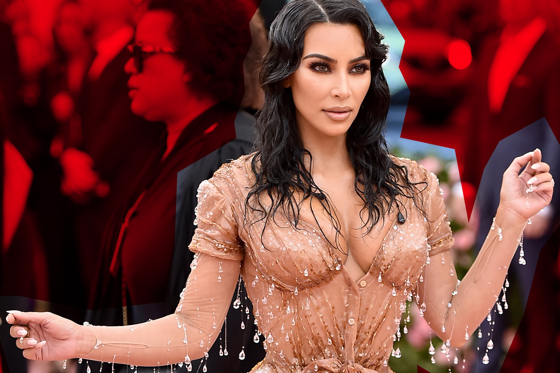 Kim Kardashian Met Gala Corset