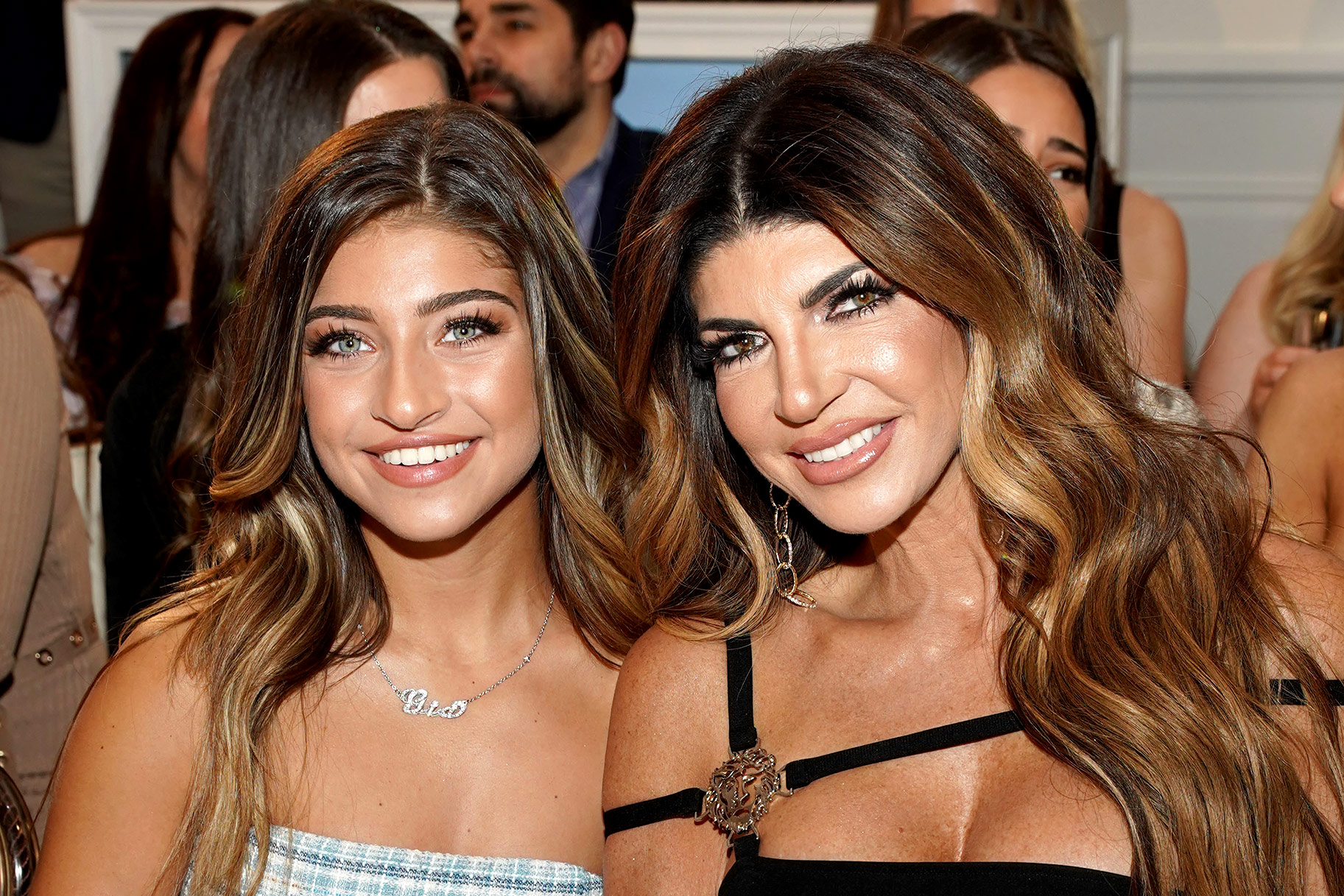 Teresa Giudice and Gia Giudice of 'The Real Housewives of New Jersey'  Bravo's 'The Fashion Show' Finale at Cipriani Wall Street Stock Photo -  Alamy
