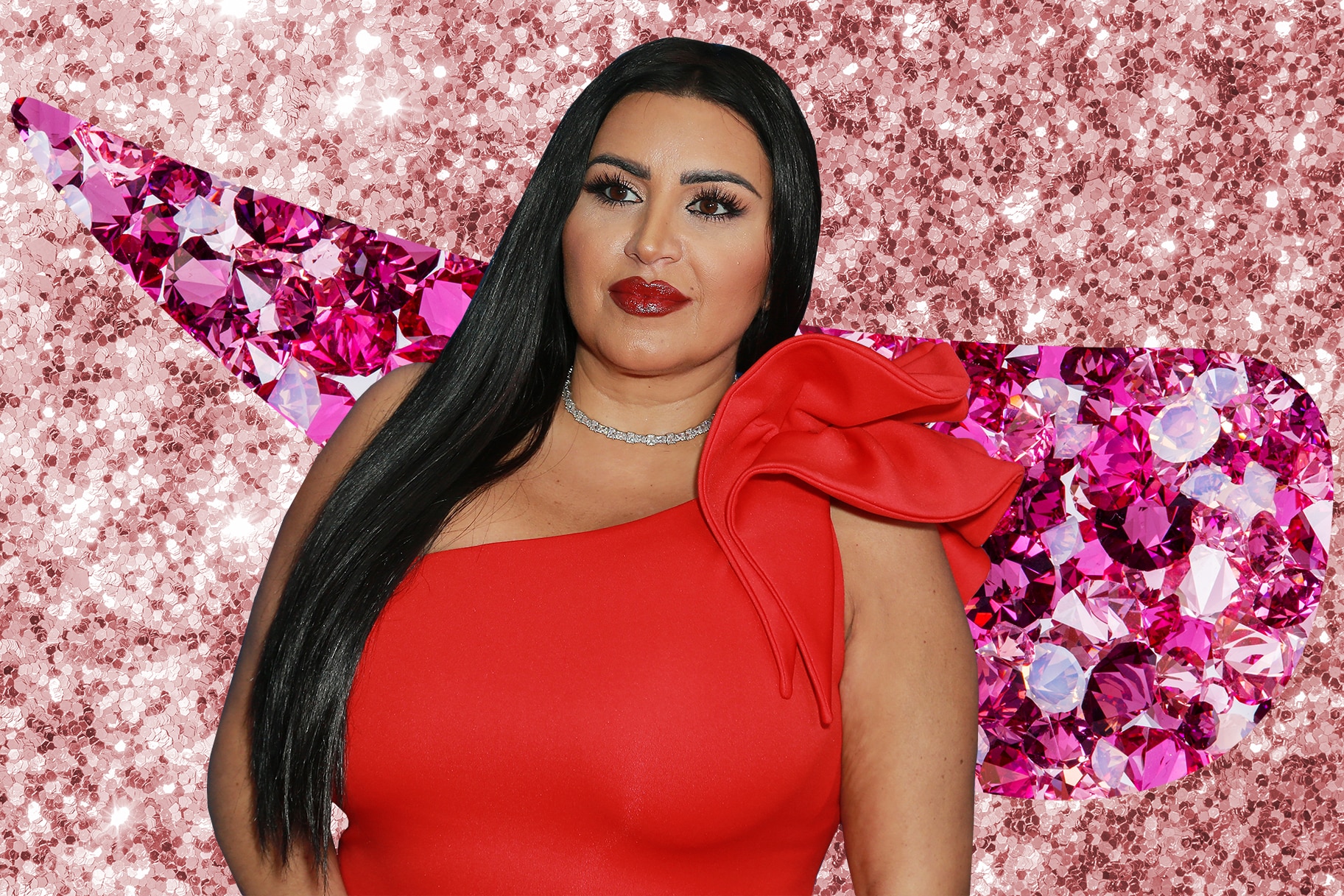 Mercedes Javid Poses Naked While Pregnant Shahs Of Sunset