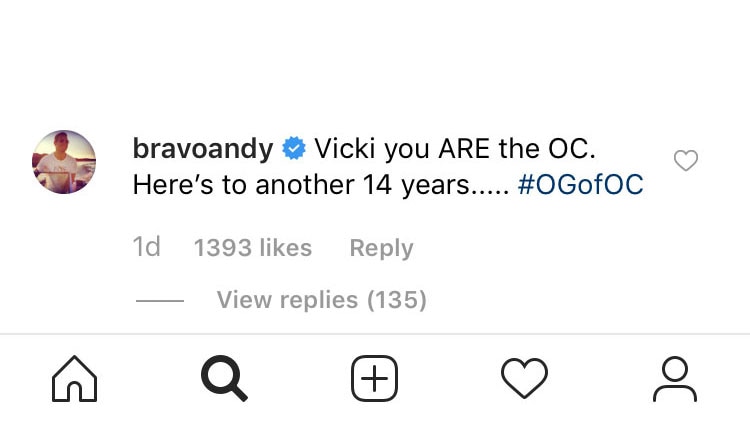 Andy Cohen Reacts Vicki RHOC Season 14