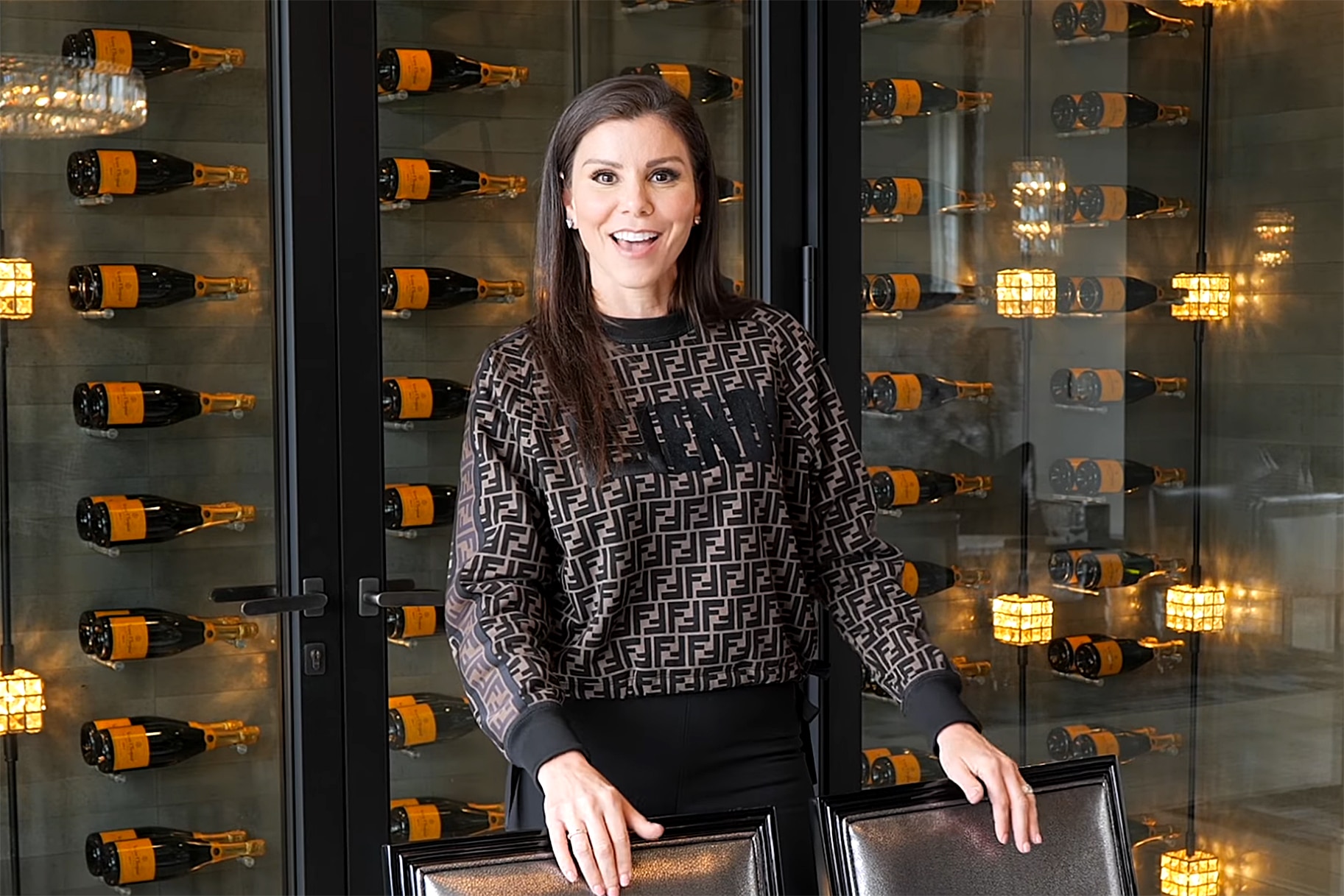 Heather Dubrow Home Champagne Wall