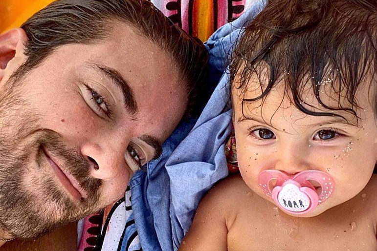 Luis Ortiz Baby Daughter Resemblance