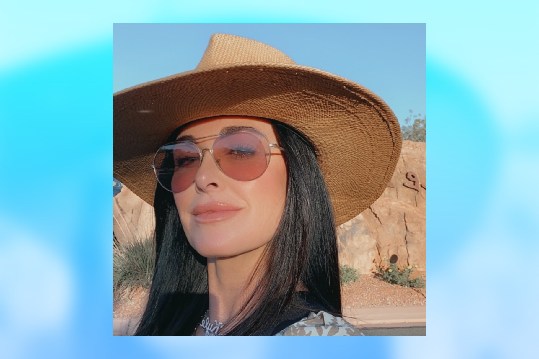 Kyle Richards Shows Off Her Bikini Body in Sexy Swimsuit Selfie: 'Felt  Cute, Might Delete Later