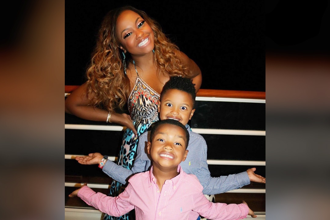 Phaedra Parks Sons Get Ready For Virtual School Learning The Daily Dish