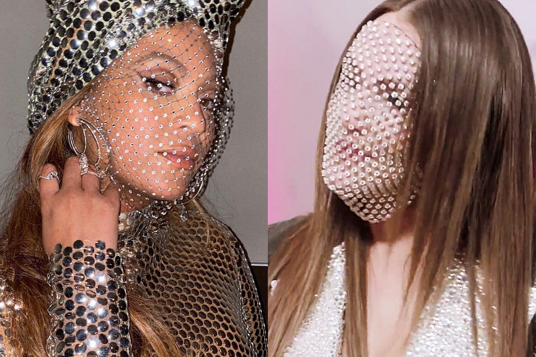 assimilation Saga Shah Beyoncé Wears Crystal Face Mask Similar to Meredith Marks | Style & Living