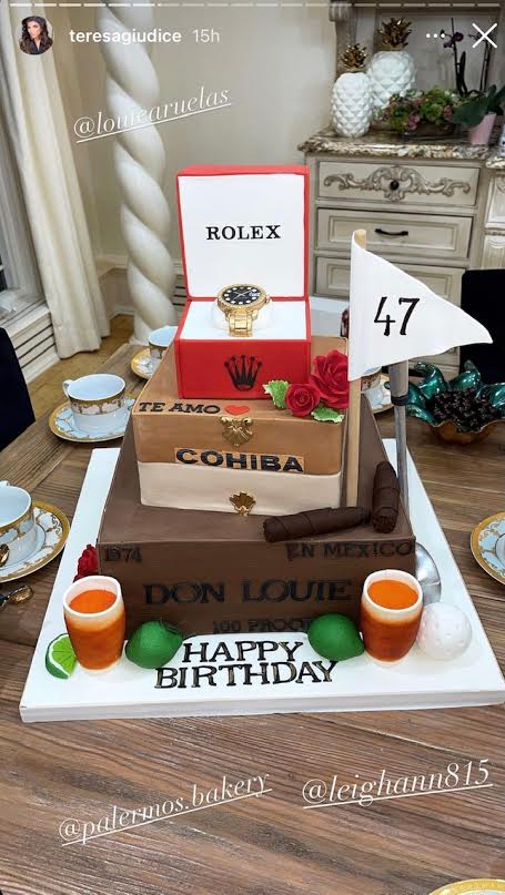 Teresa Giudice Bf Birthday Cake