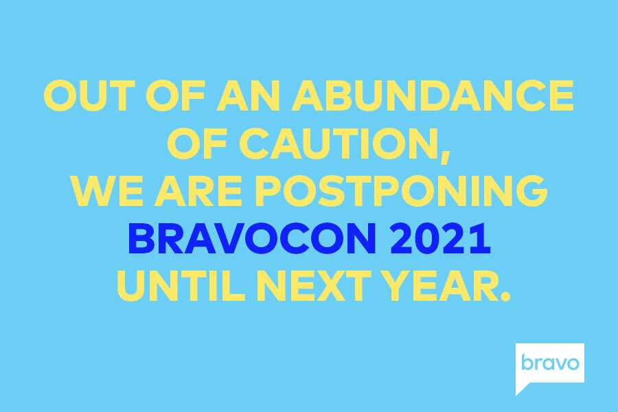 Bravocon Postponement Announcement 01